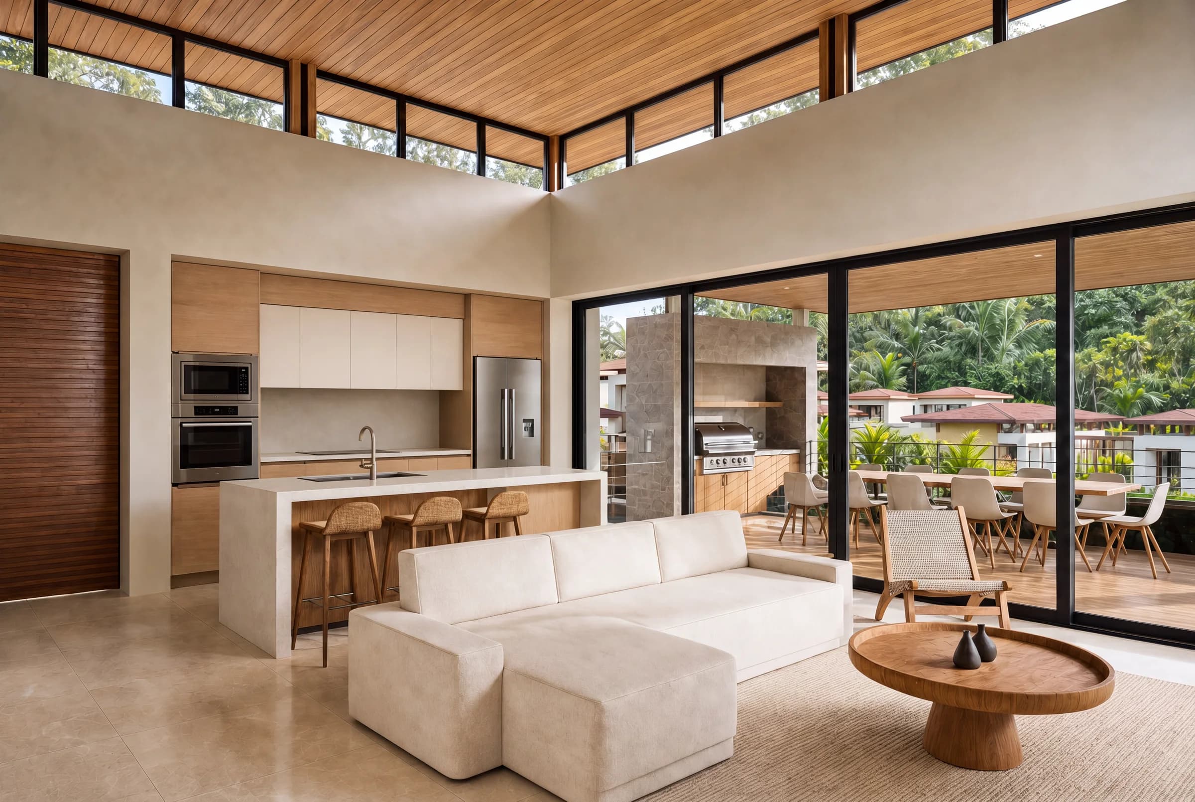 Interior of a Sky Terrace apartment